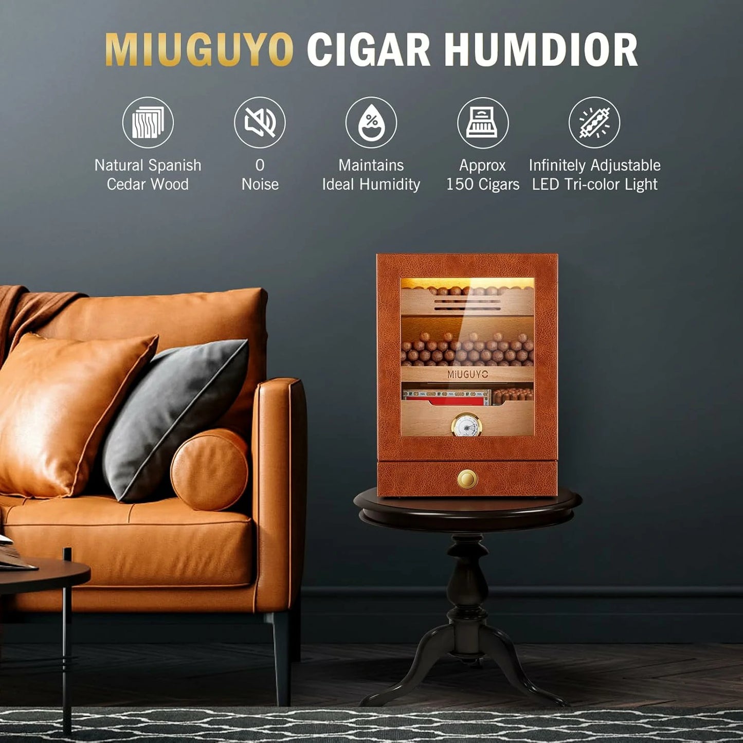 21L Electric Cigar Humidors