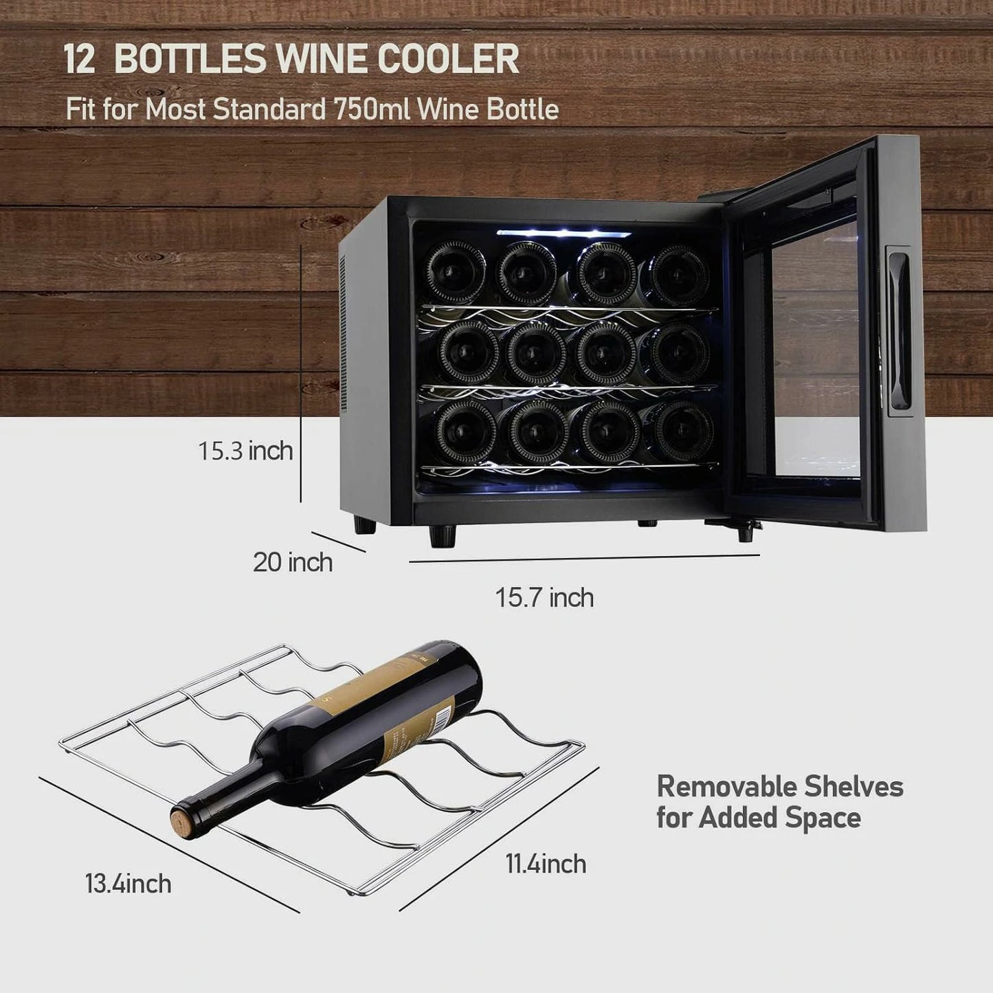 12 Bottle Wine Fridge