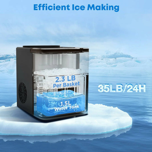 35lbs/Day Ice Maker