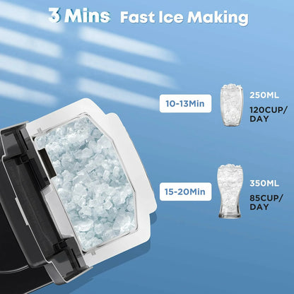 38LBS/Day Nugget  Ice Maker