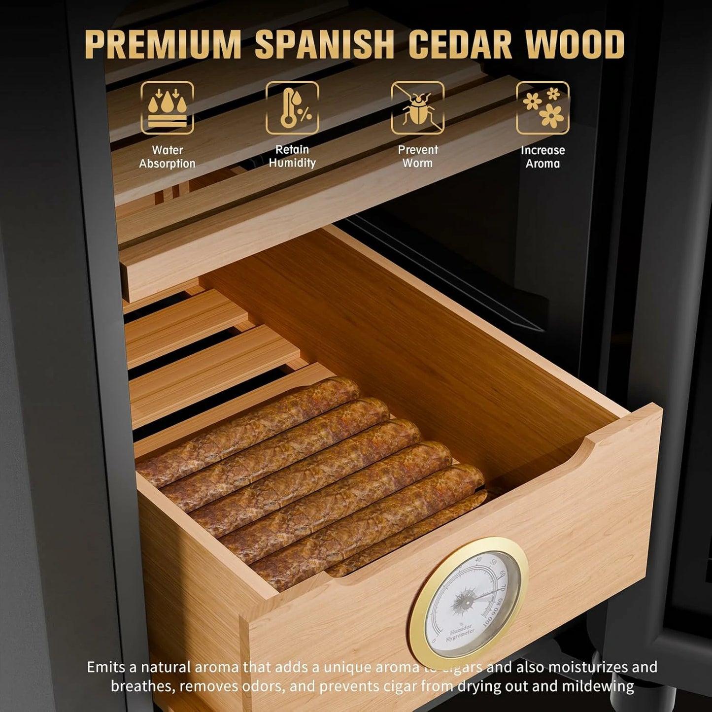 16L Electric Cigar Humidors