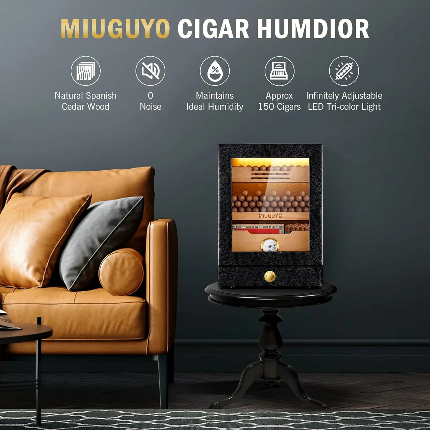 21L Electric Cigar Humidors