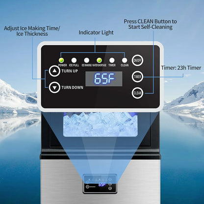 100LBS/Day Ice Maker Machine