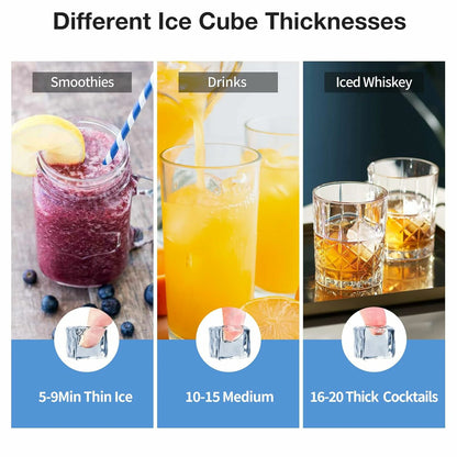 100LBS/Day Ice Maker Machine