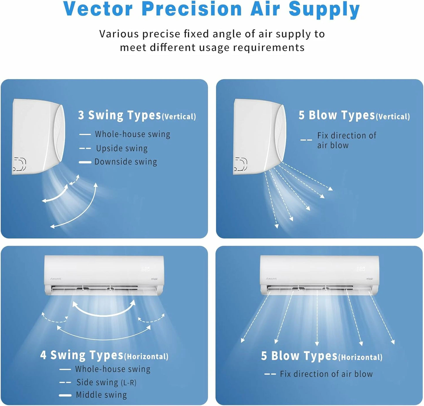 12K/9K Mini Split Air Conditioner