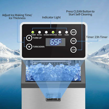 180LBS/Day Ice Maker Machine